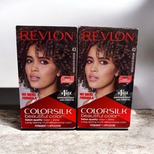 Revlon ColorSilk - Medium golden Brown (43) Permanent Hair Color